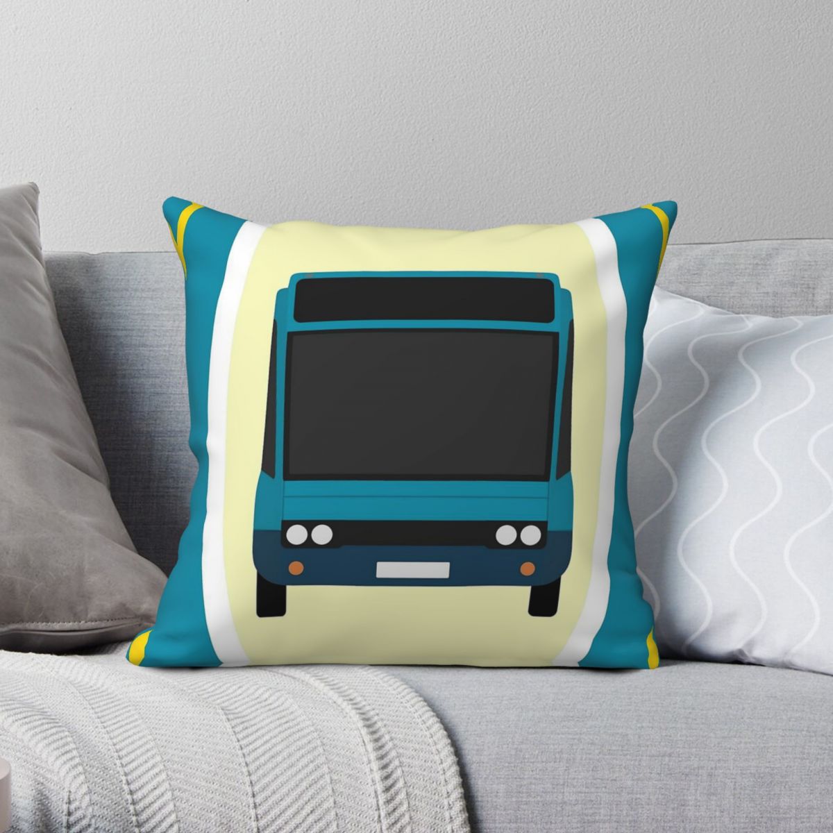 Home Decor Solo - Arriva optare ปลอกหมอนสแควร์โพลีเอสเตอร์ลินินกำมะหยี่ลายซิปตกแต่งปลอกหมอนปลอกหมอนห้อง