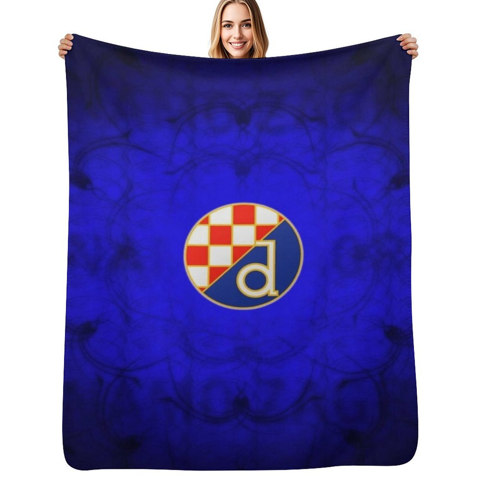 Home Decor Zagreb - ผ้าห่ม GNK Dinamo Zagreb สำหรับโซฟา ผ้าห่มบางหรูหรา