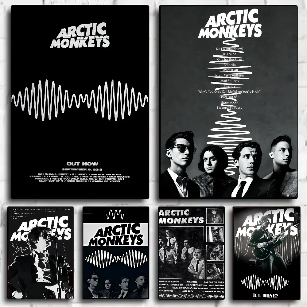 Home Decor Zen - เอ-อาร์กติก เอ็ม-มอนกี้ส์ ร็อคแบนด์ โปสเตอร์เพลง ภาพพิมพ์ HD
