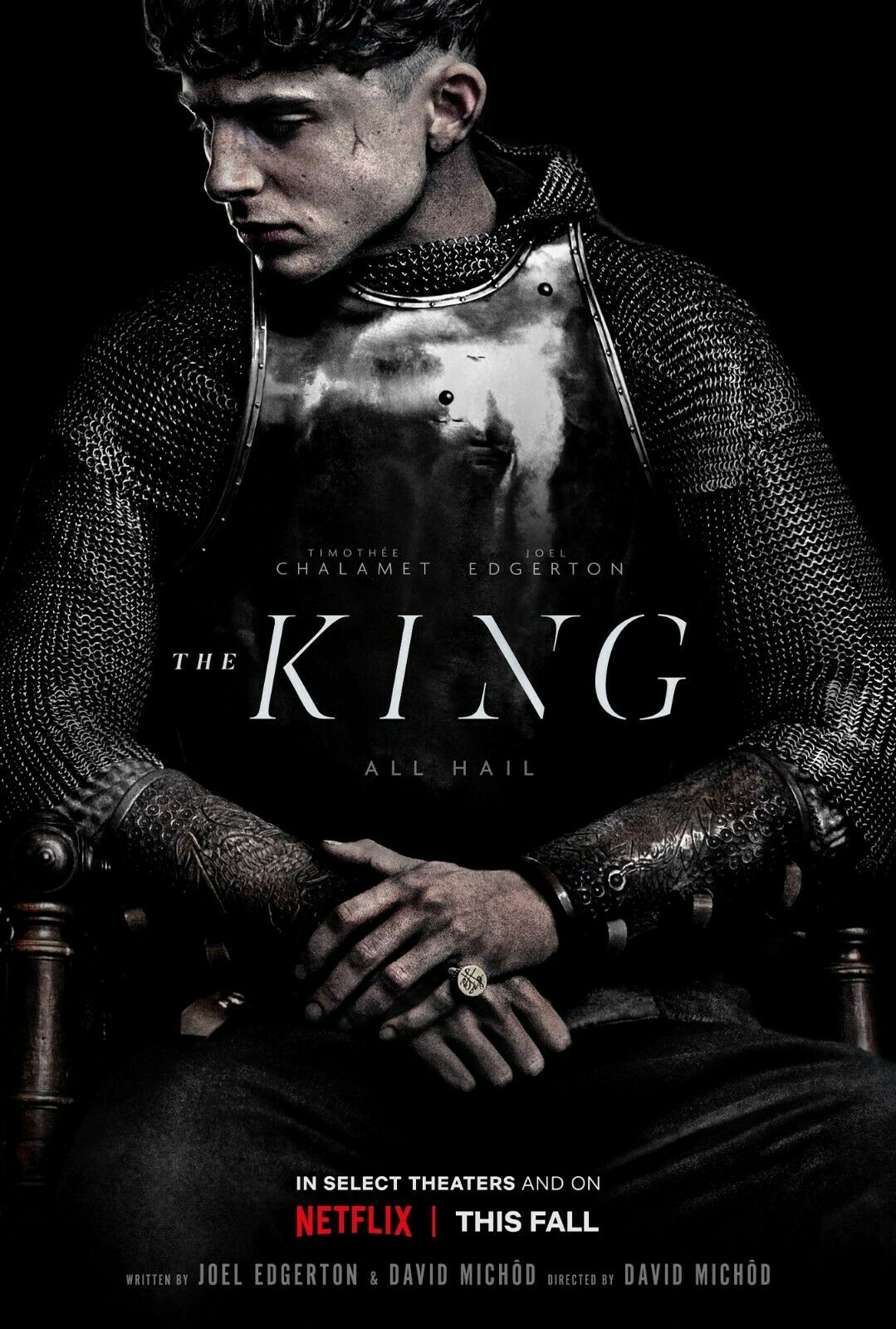 Home Decor Netflix - KING NETFLIX TIMOTHEE CHALAMET ภาพยนตร์ภาพพิมพ์ผ้าไหมโปสเตอร์ Home