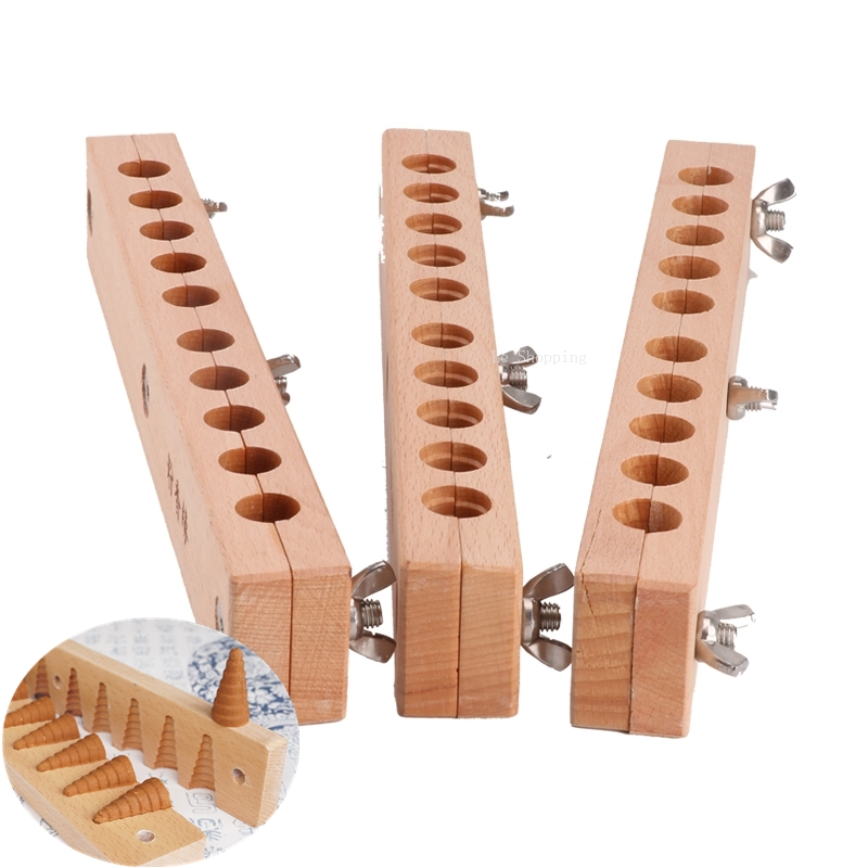 Scented Candle Set - 7ชิ้นชุดธูปทำแม่พิมพ์เครื่องมือ DIY การไหลย้อนกลับธูป Grain Tower Cone
