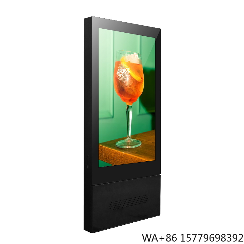 Flooring Home Decor - เครื่องเล่นโฆษณา LCD อลูมิเนียมรุ่นล่าสุด ป้ายดิจิตอลตั้งพื้นแบบกันน้ำ IP65 สำหรับใช้งานกลางแจ้ง