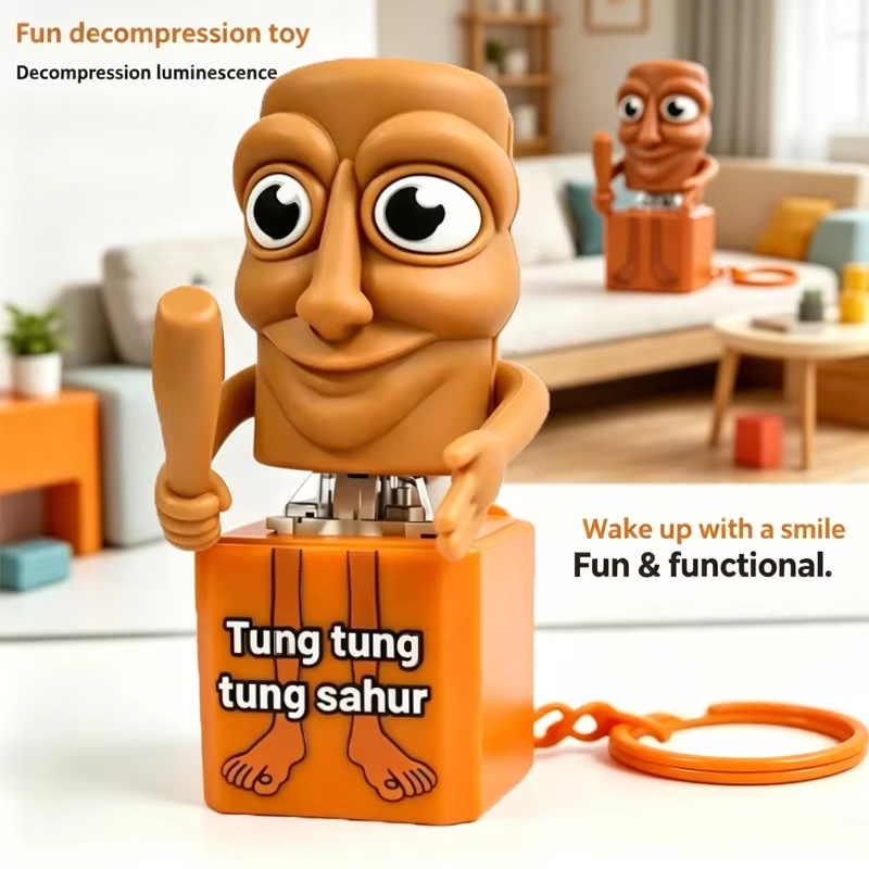 Home Decor Unique Items - พวงกุญแจตุ๊กตาไม้ตุงตุงตุง ซาฮูร์ แบบเรืองแสง ของสะสมอนิเมะ ของตกแต่งบ้าน ของขวัญที่ดีที่สุด