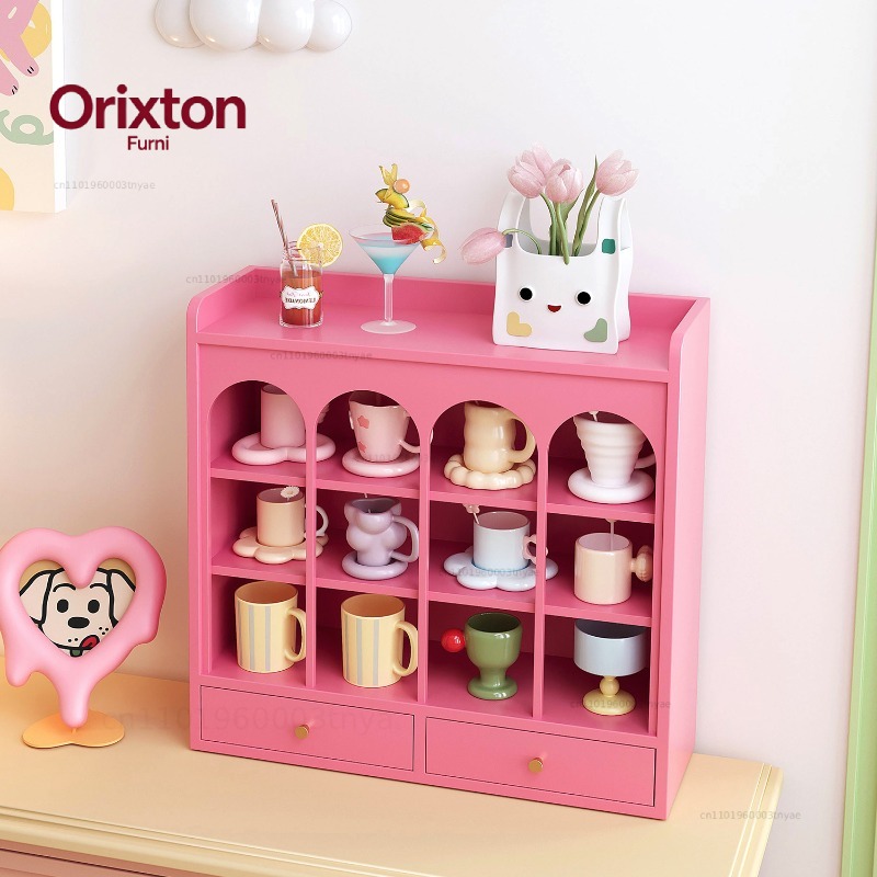 ตู้โชว์โดพามีนครีม ดีไซน์สวยงา - Home Decor Dopamine บทวิจารณ์และราคา