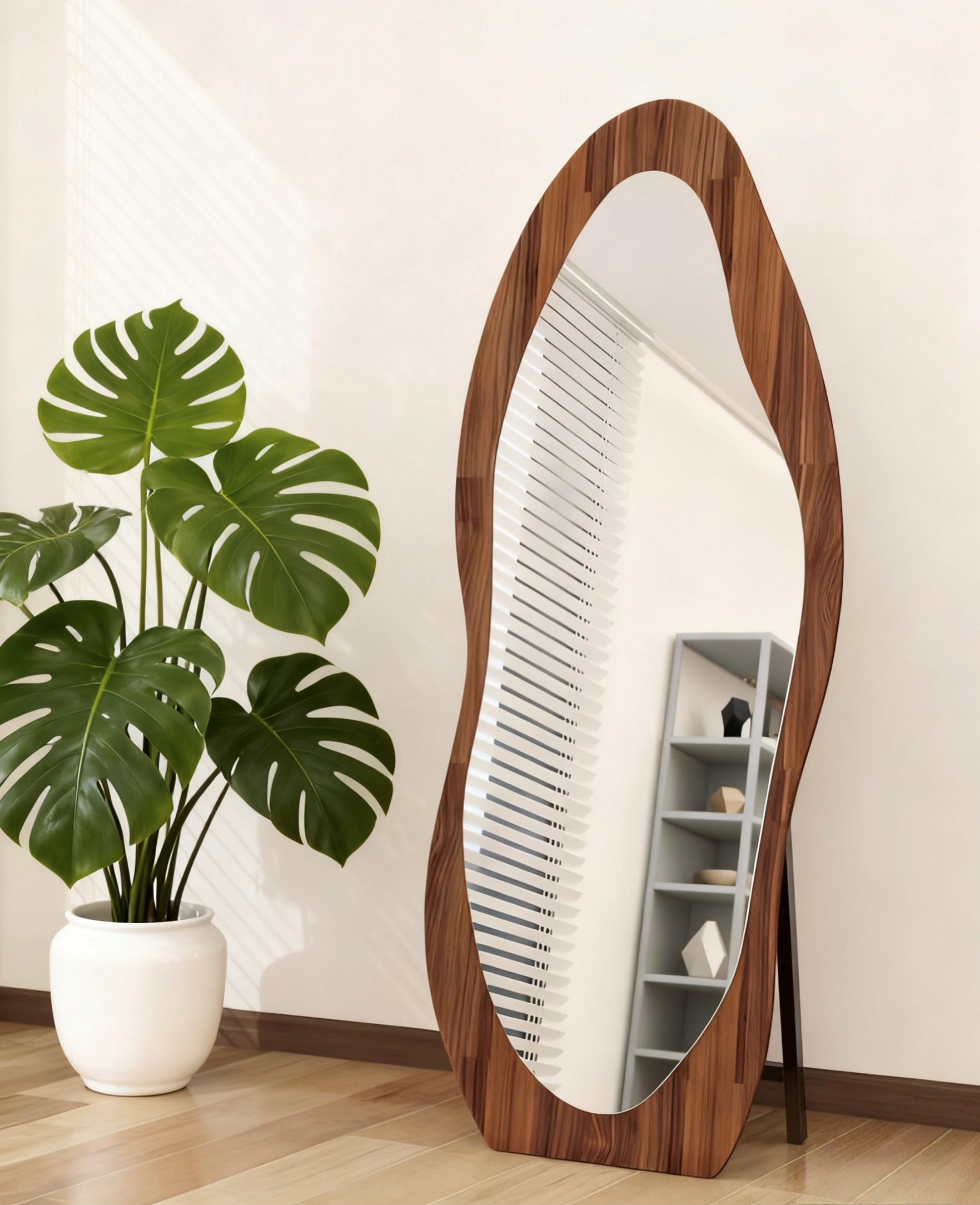 กระจกแต่งตัวแบบเต็มตัวทันสมัย  - Flooring Home Decor บทวิจารณ์และราคา