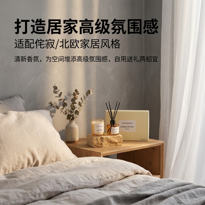 ชุดของขวัญพรีเมียม ประกอบด้วยก - Scented Candle Set บทวิจารณ์และราคา