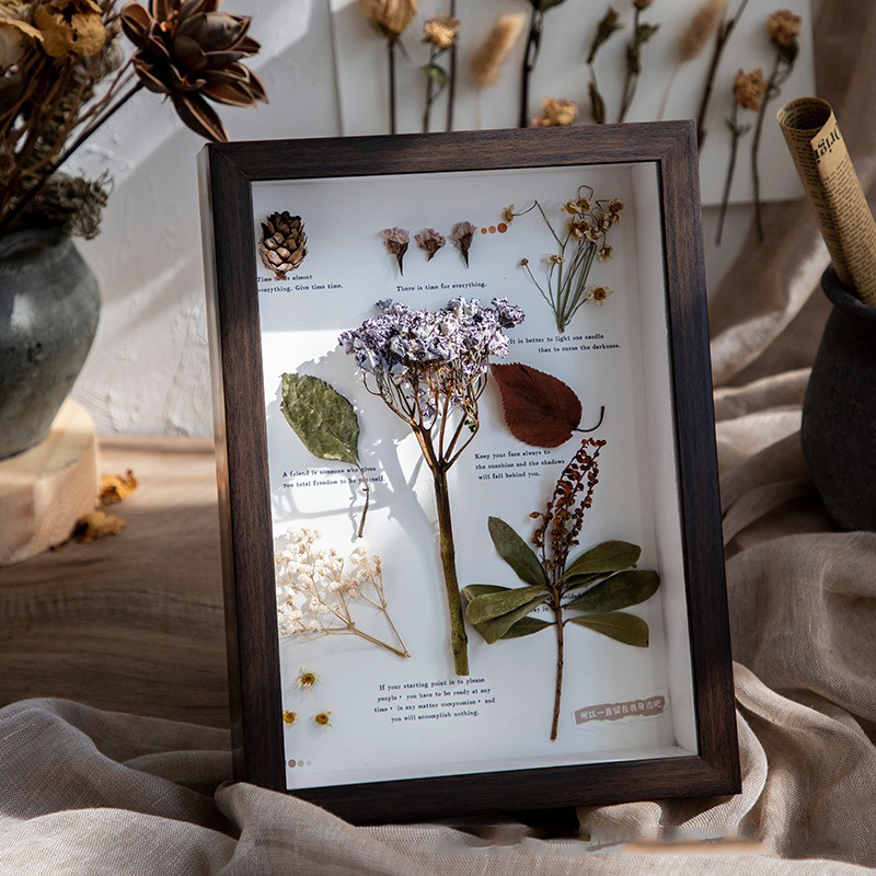 กรอบรูปไม้เนื้อแข็ง 3 ซม. แบบส - Bamboo Photo Frame บทวิจารณ์และราคา