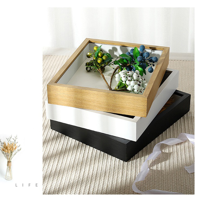 กรอบรูปไม้เนื้อแข็ง 3 ซม. แบบส - Bamboo Photo Frame บทวิจารณ์และราคา