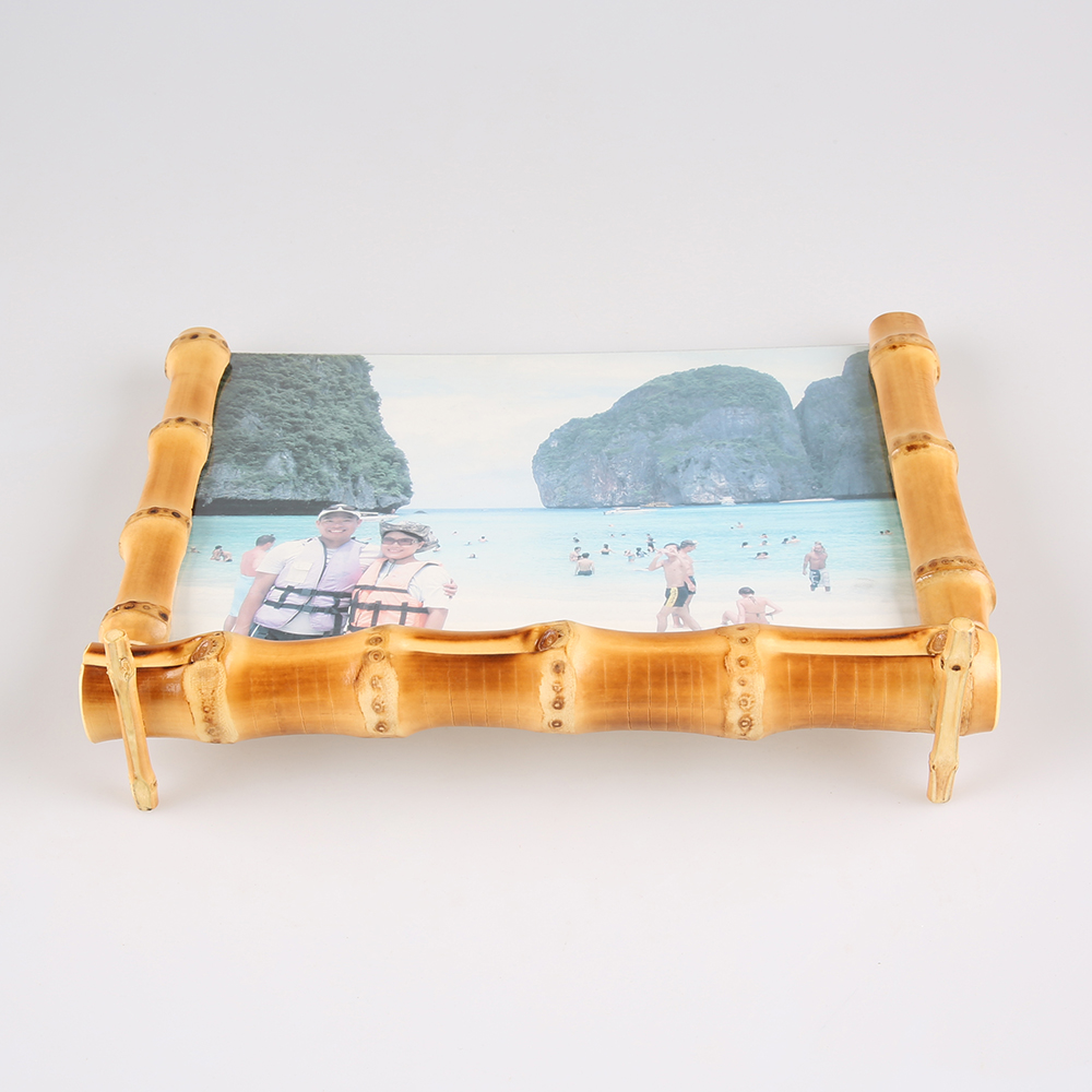 Nilerun ออกแบบใหม่ Creative Ha - Bamboo Photo Frame บทวิจารณ์และราคา