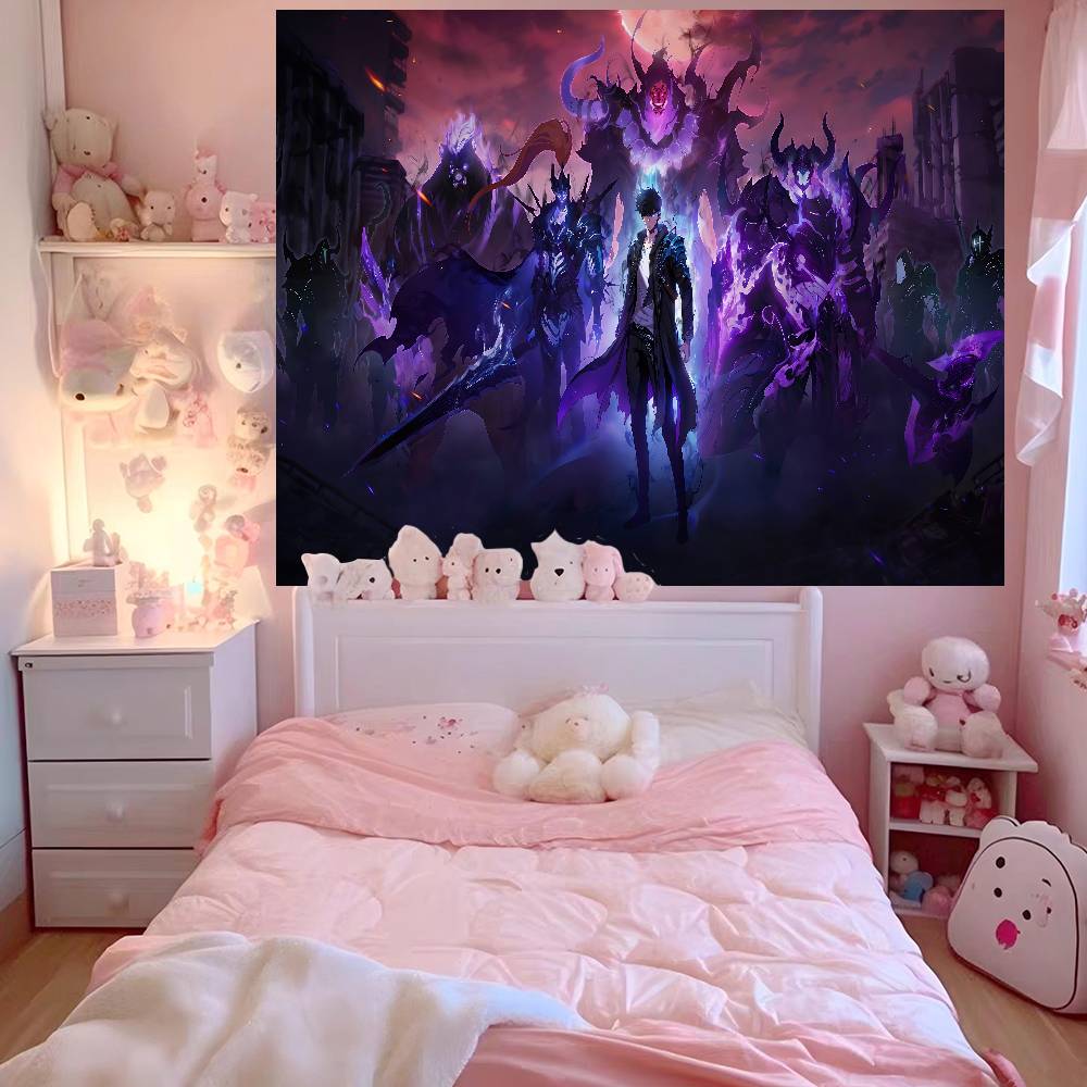 ผ้าแขวนผนังลายการ์ตูนอนิเมะ So - Home Decor Solo บทวิจารณ์และราคา