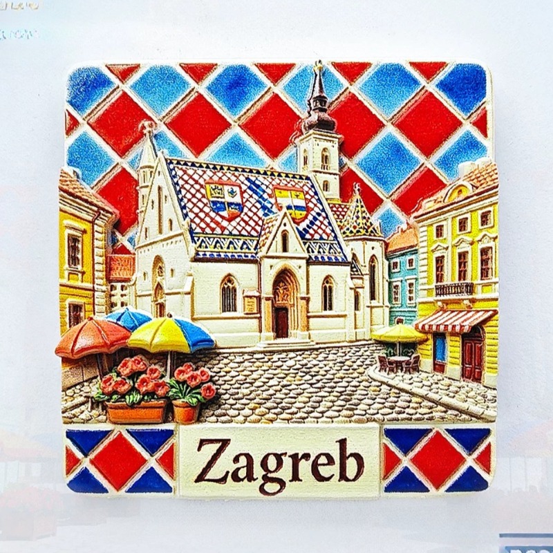 แม่เหล็กติดตู้เย็นโครเอเชีย ขอ - Home Decor Zagreb บทวิจารณ์และราคา