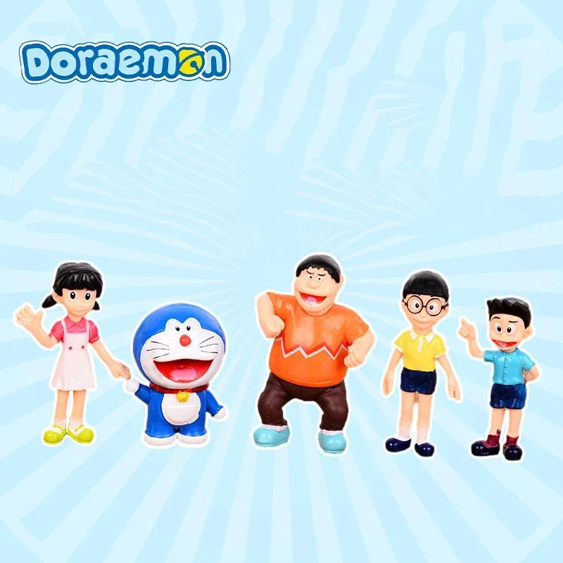 ของตกแต่งเค้กโดราเอมอน 5 ชิ้น  - Home Decor Zen บทวิจารณ์และราคา