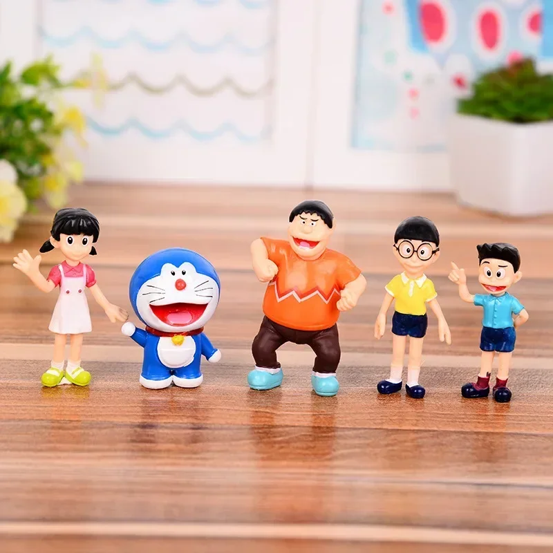 ของตกแต่งเค้กโดราเอมอน 5 ชิ้น  - Home Decor Zen บทวิจารณ์และราคา