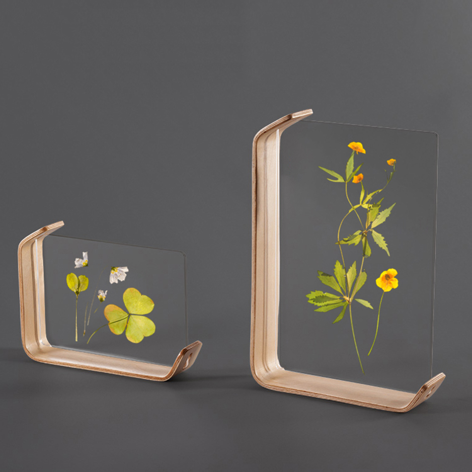 กรอบรูปไม้อะคริลิค Herbarium ก - Bamboo Photo Frame บทวิจารณ์และราคา