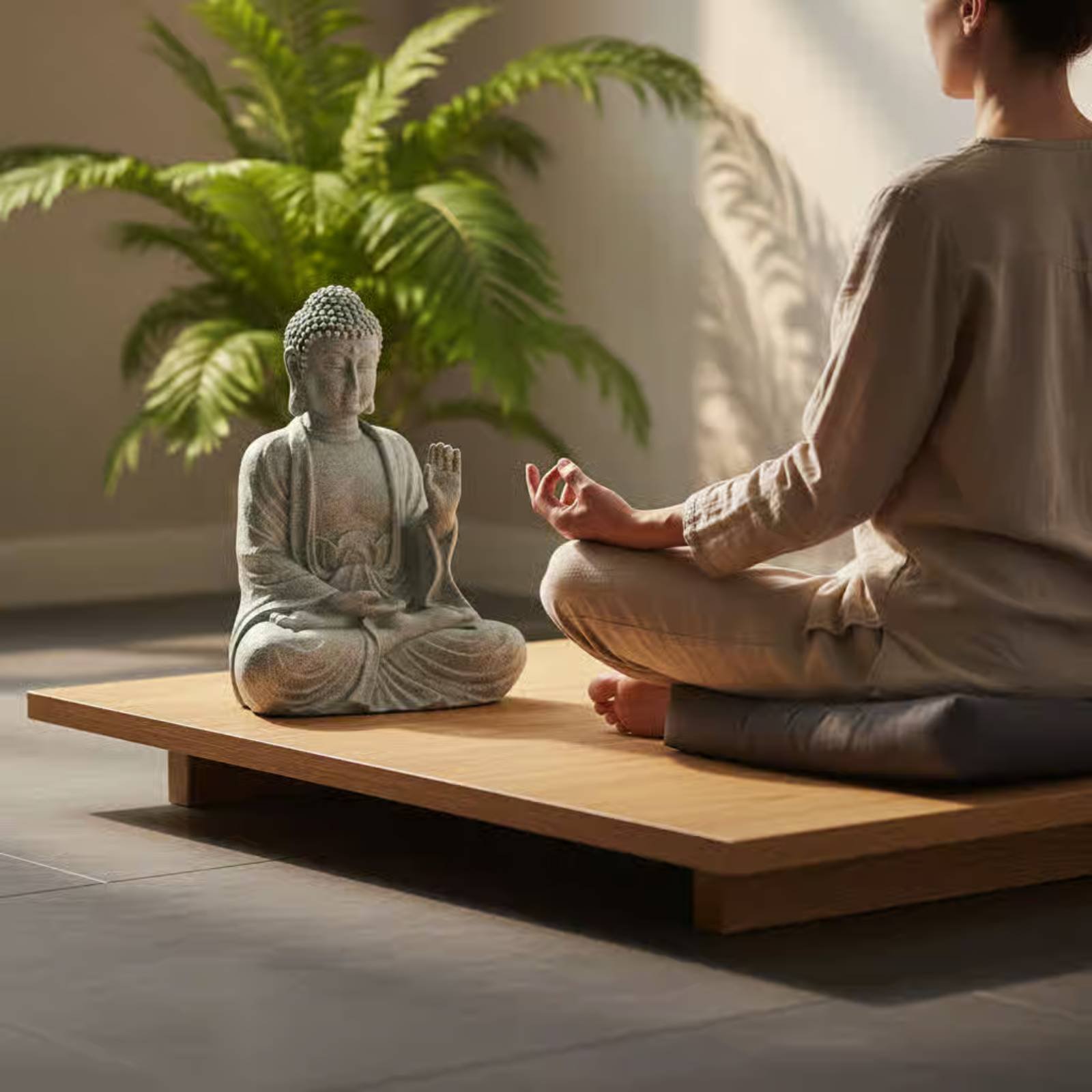 ชุดพระพุทธรูปหิน 3 ชิ้น ของตกแ - Home Decor Zen บทวิจารณ์และราคา