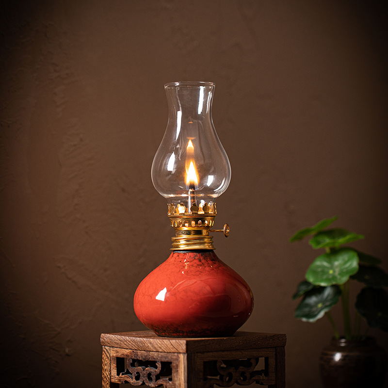 โคมไฟเซรามิคลายดอกบัวสไตล์วินเ - Home Decor Zen บทวิจารณ์และราคา
