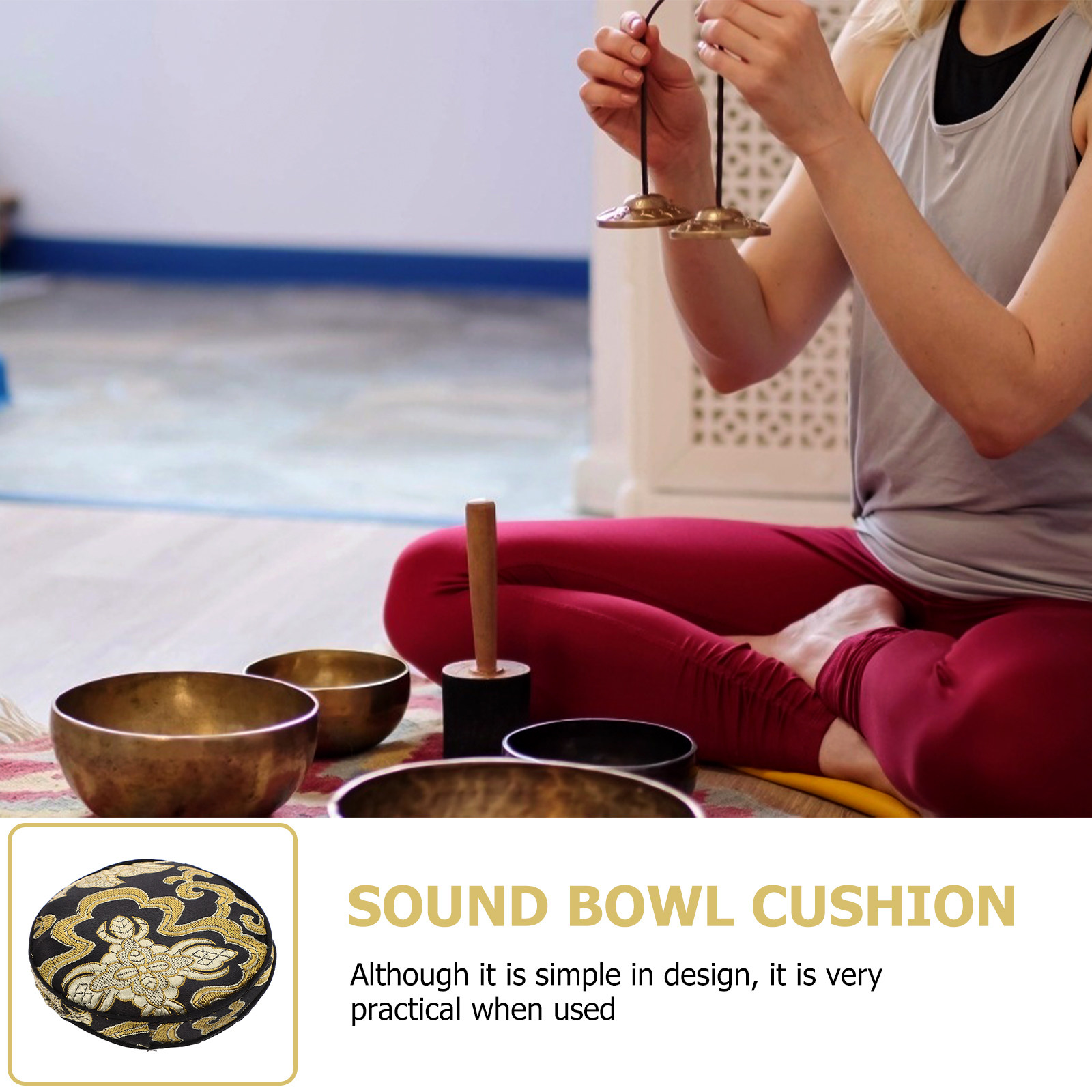 แผ่นรองชามร้องเพลงตกแต่งลายไม้ - Home Decor Zen บทวิจารณ์และราคา