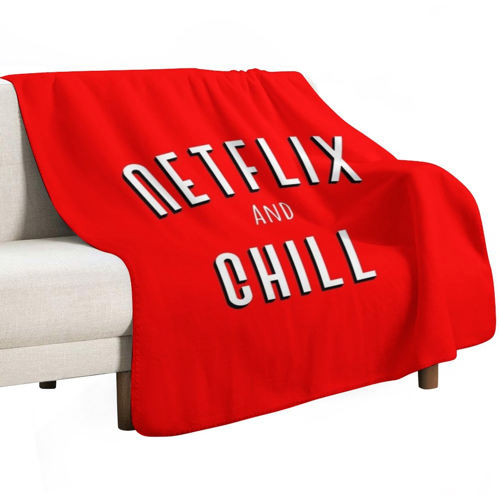 ผ้าห่มลายมีม Netflix and chill - Home Decor Netflix บทวิจารณ์และราคา