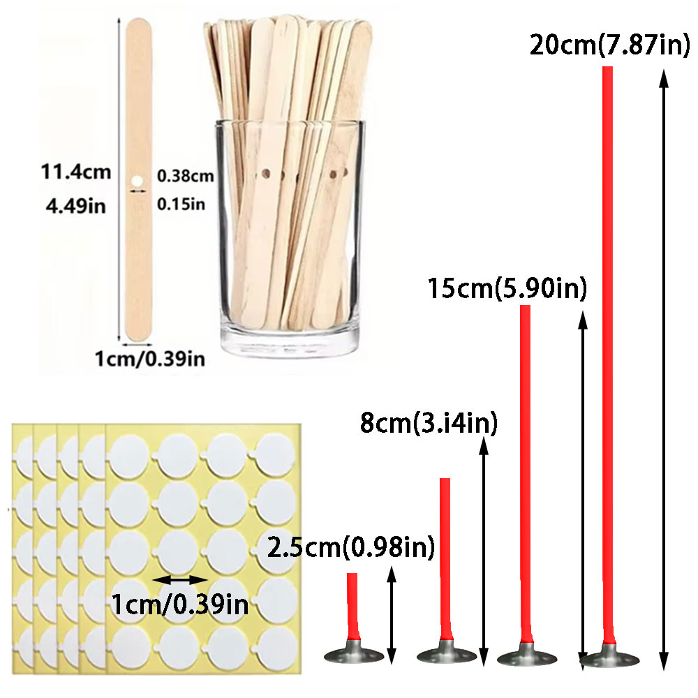 เทียนหอม 250 ชุด 100 ชิ้นเทียน - Scented Candle Set บทวิจารณ์และราคา