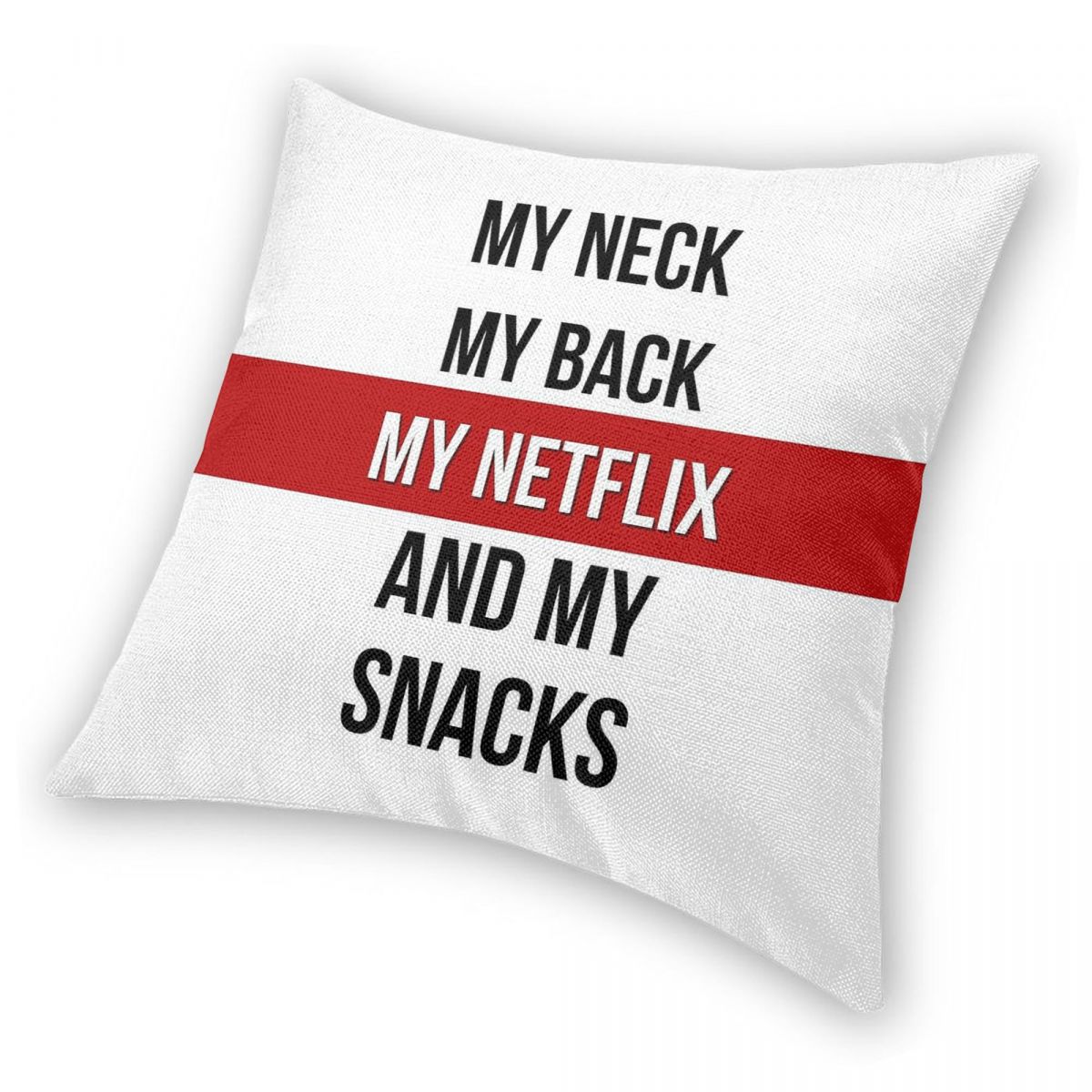 ปลอกหมอนอิงเอนกประสงค์ทำจากผ้า - Home Decor Netflix บทวิจารณ์และราคา