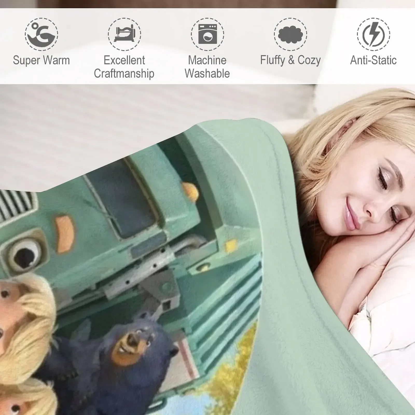 รถบรรทุกขยะ ภาพยนตร์แอนิเมชั่น - Home Decor Netflix บทวิจารณ์และราคา
