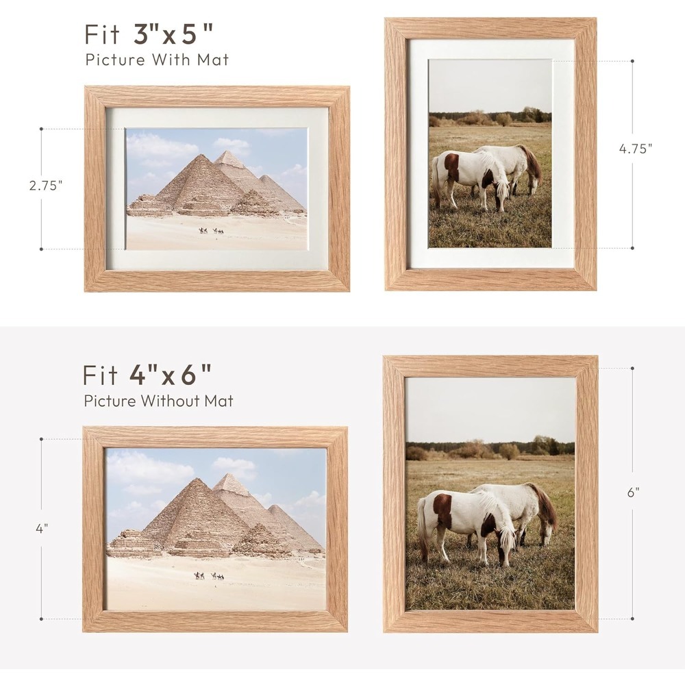 กรอบรูปขนาด 4x6 นิ้ว, กรอบรูปไ - Bamboo Photo Frame บทวิจารณ์และราคา