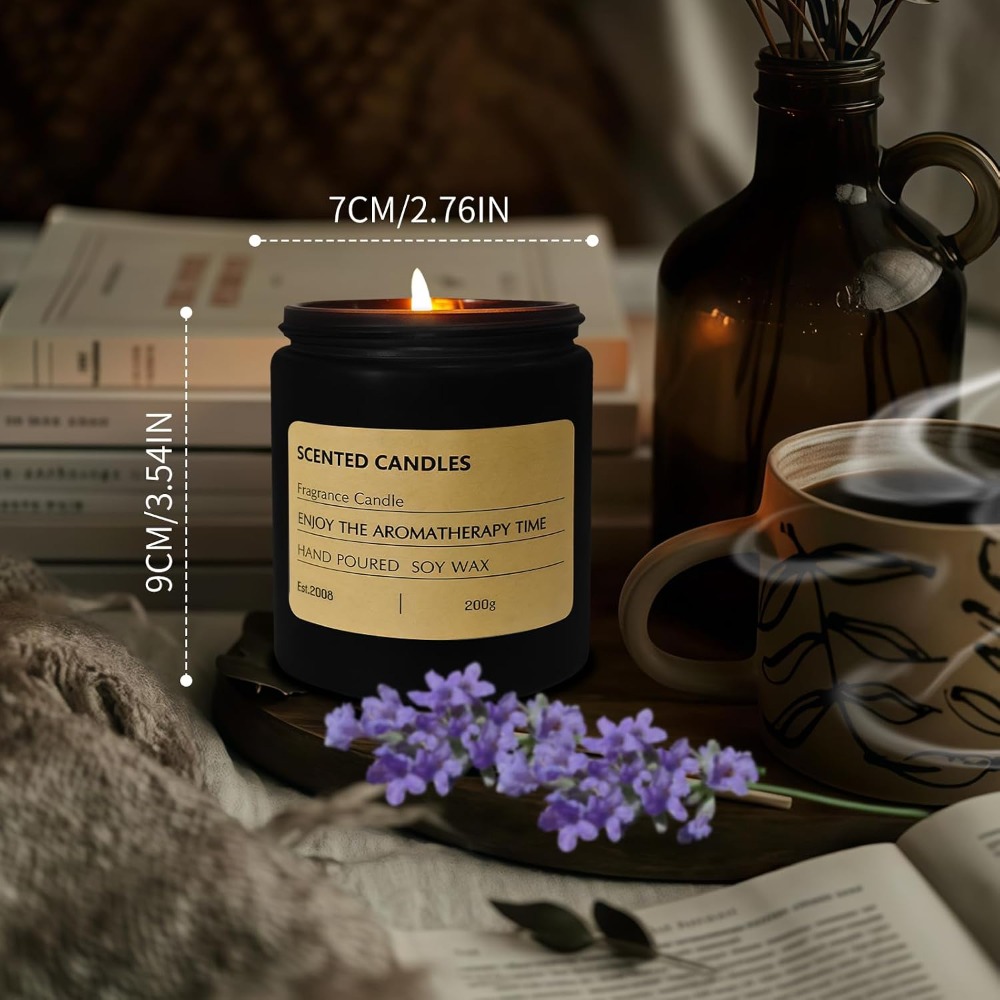 เทียนหอมติดทนนานสำหรับผู้ชาย ก - Scented Candle Set บทวิจารณ์และราคา
