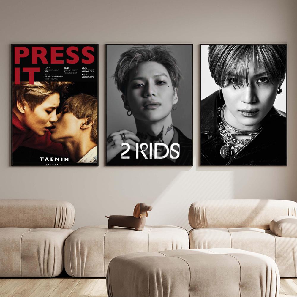 โปสเตอร์ศิลปินเค-ป๊อป ที-เทมิน - Home Decor Solo บทวิจารณ์และราคา