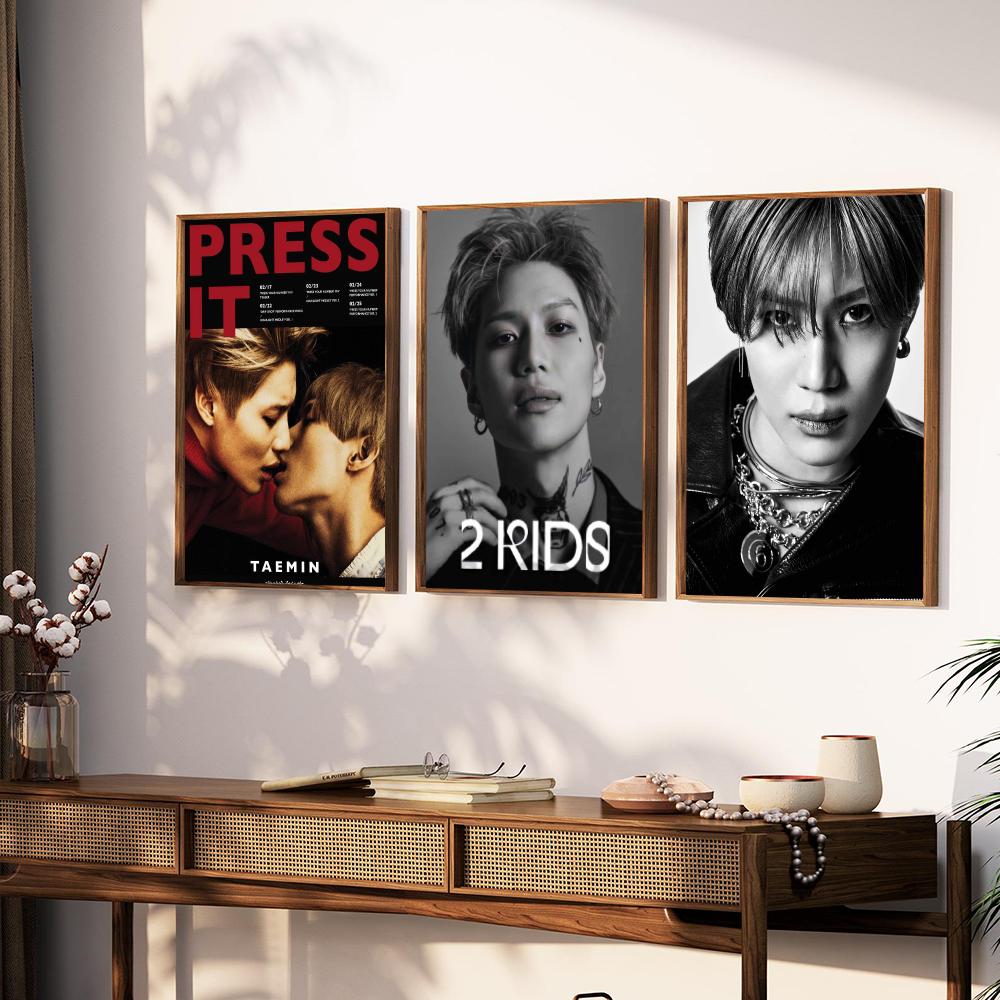 โปสเตอร์ศิลปินเค-ป๊อป ที-เทมิน - Home Decor Solo บทวิจารณ์และราคา