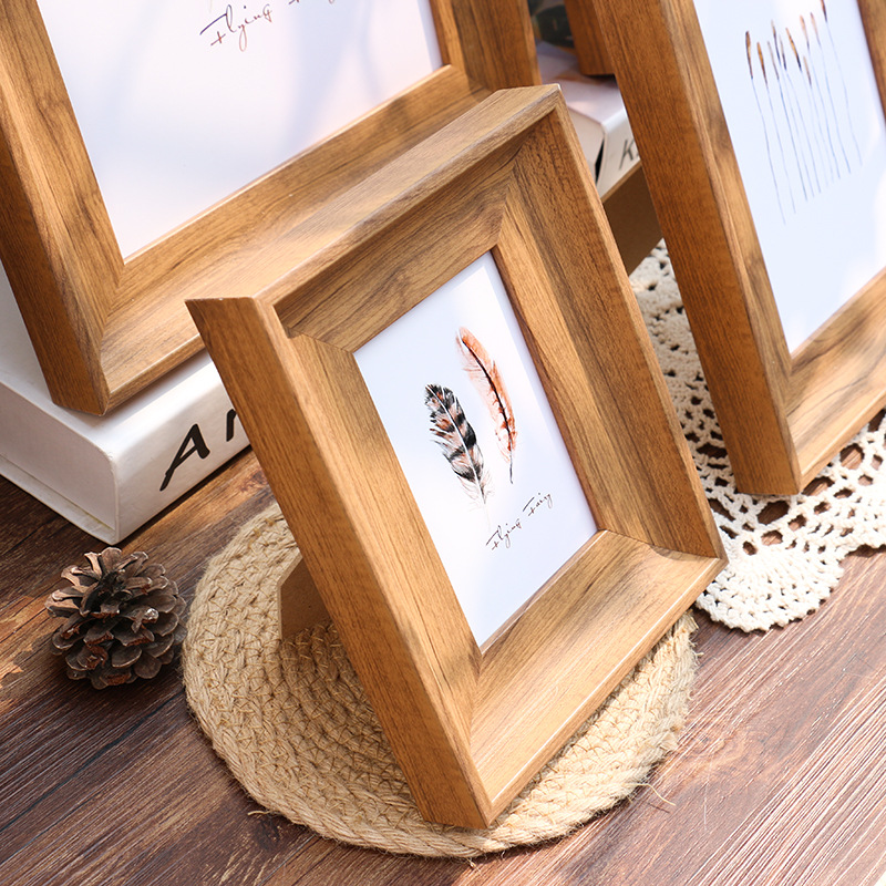 กรอบรูปเรซิ่นวินเทจคลาสสิกโต๊ะ - Bamboo Photo Frame บทวิจารณ์และราคา