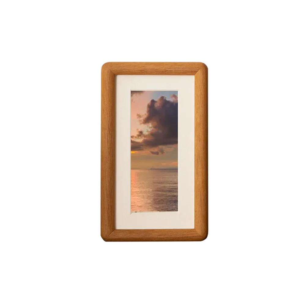 กรอบรูปไม้แข็งแรงทนทานสำหรับตก - Bamboo Photo Frame บทวิจารณ์และราคา