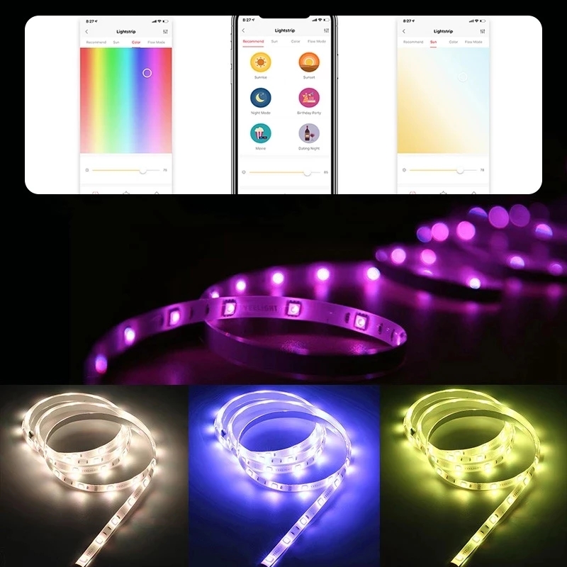 Global Version Yeelight LED Sm - Yeelight Light Lightstrip บทวิจารณ์และราคา