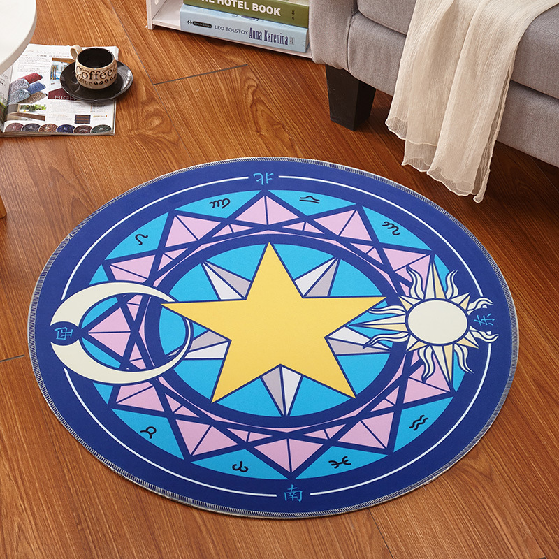 60x60 ซม.อะนิเมะการ์ดแคปเตอร์ซ - Flooring Home Decor บทวิจารณ์และราคา