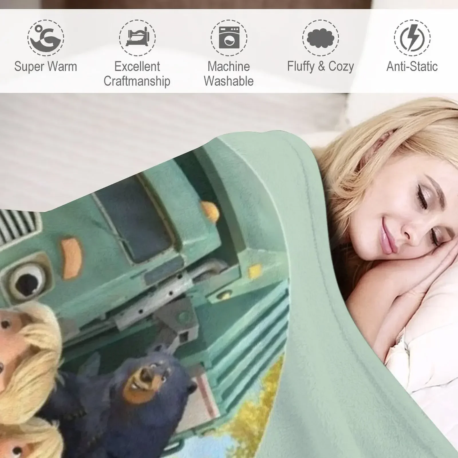 รถบรรทุกขยะ ภาพยนตร์แอนิเมชั่น - Home Decor Netflix บทวิจารณ์และราคา