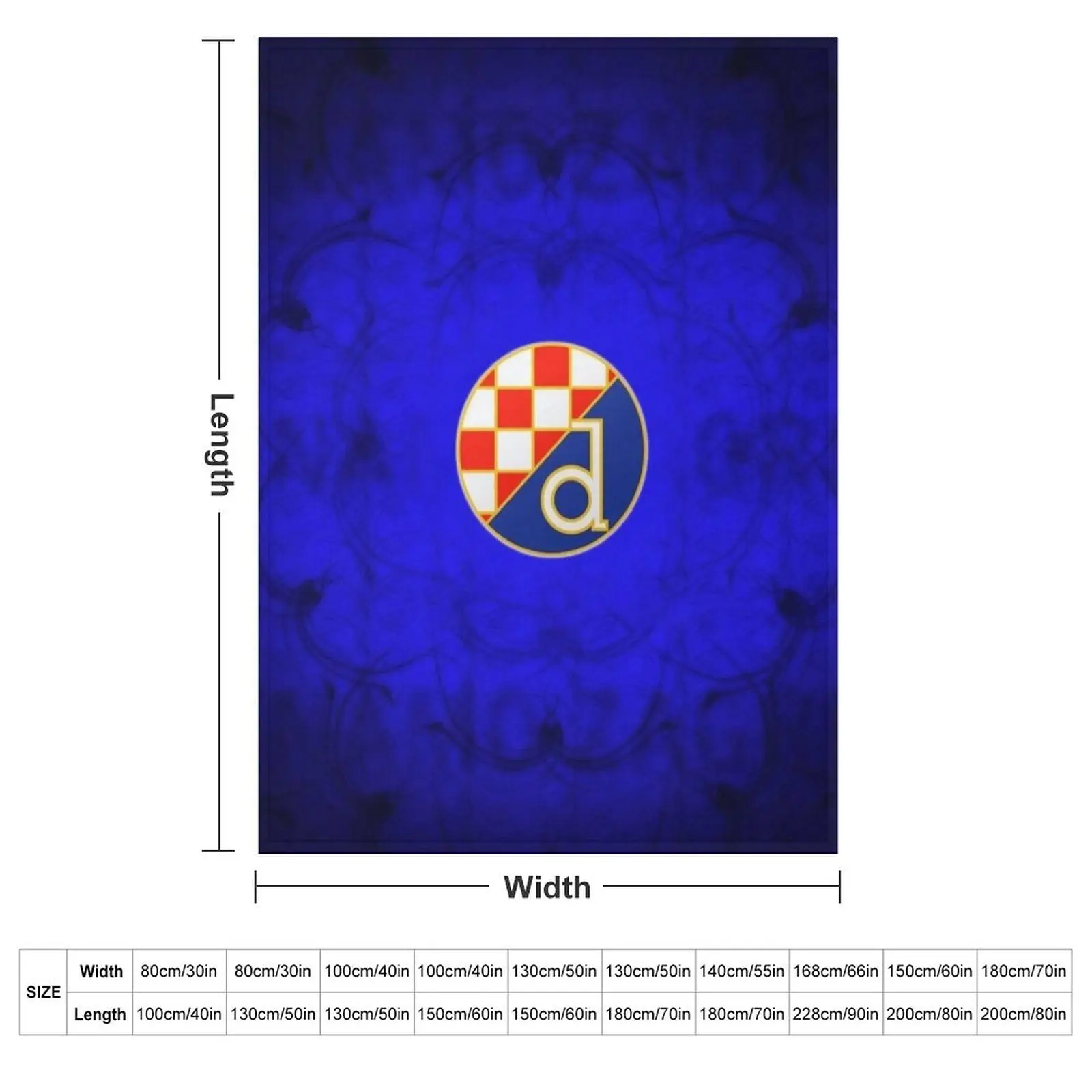 ผ้าห่ม GNK Dinamo Zagreb ขนาดใ - Home Decor Zagreb บทวิจารณ์และราคา
