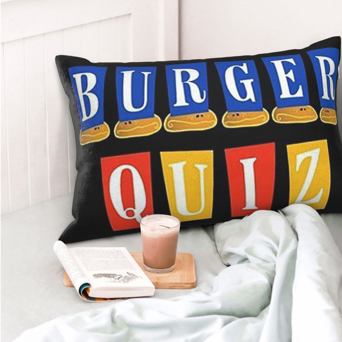 เบอร์เกอร์ ควิซ โลโก้ใหม่ ปลอก - Home Decor Quiz Free บทวิจารณ์และราคา