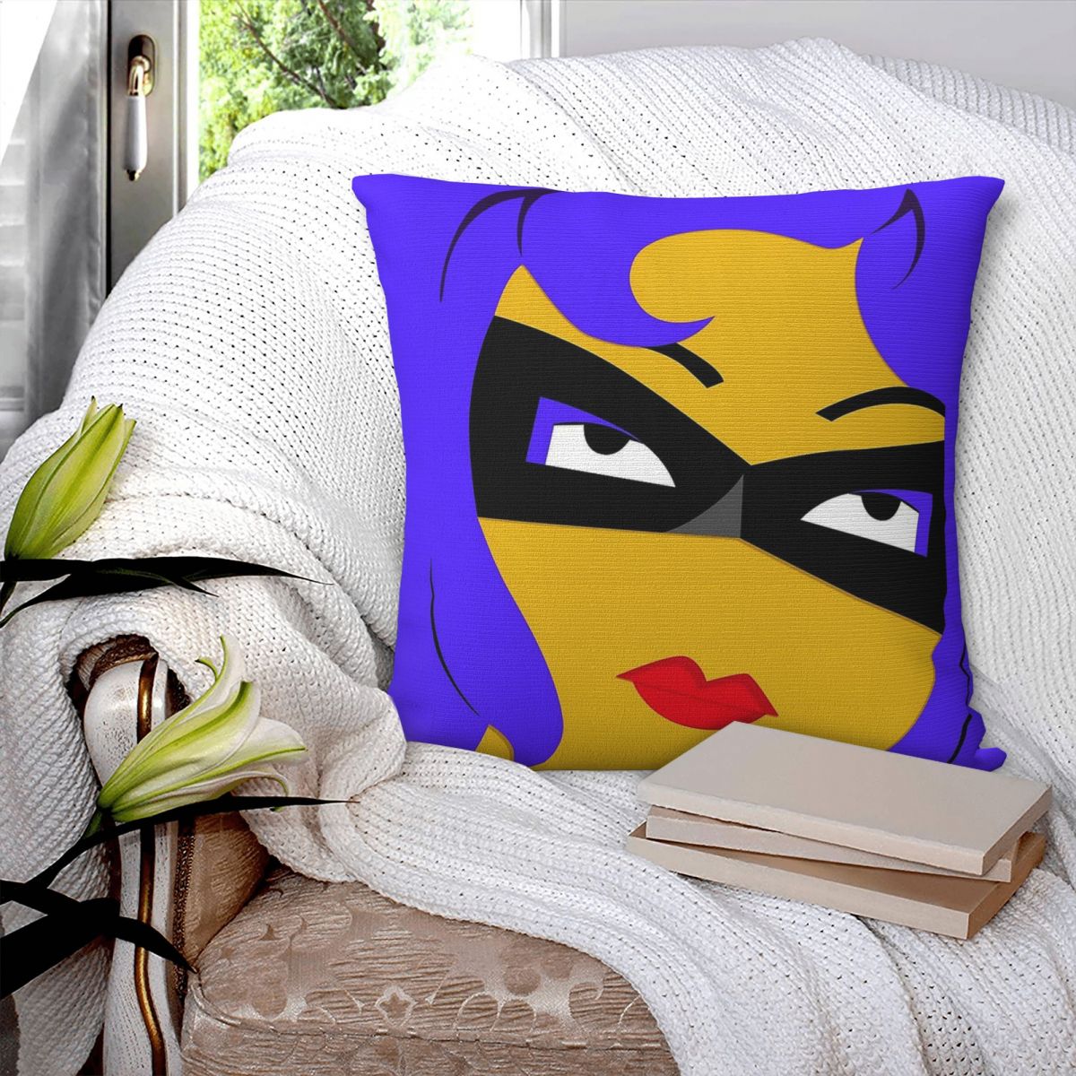 2018 Netflix Masked Woman ปลอก - Home Decor Netflix บทวิจารณ์และราคา