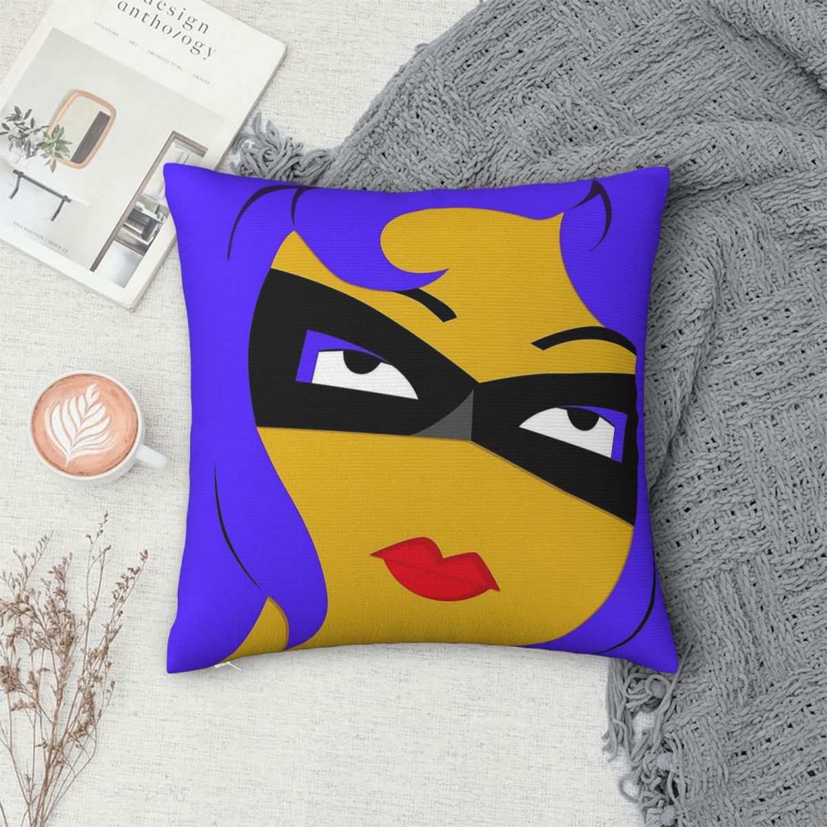 2018 Netflix Masked Woman ปลอก - Home Decor Netflix บทวิจารณ์และราคา