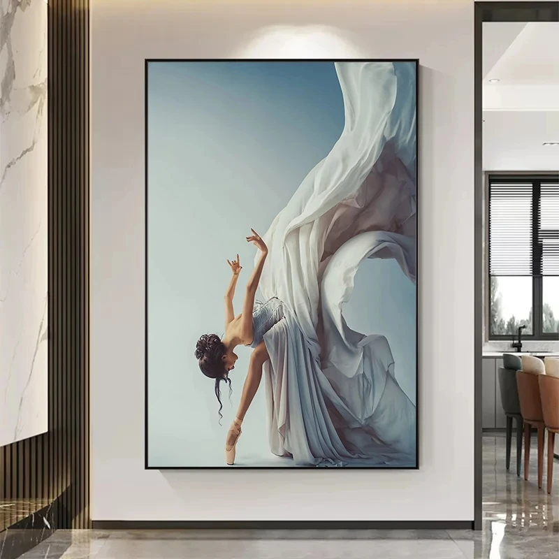 โมเดิร์นสาวเต้นรําบัลเล่ต์ภาพว - Home Decor Zen บทวิจารณ์และราคา