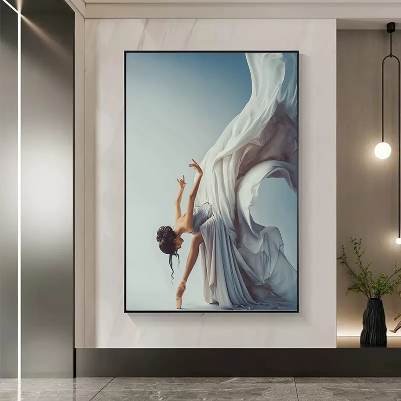 โมเดิร์นสาวเต้นรําบัลเล่ต์ภาพว - Home Decor Zen บทวิจารณ์และราคา