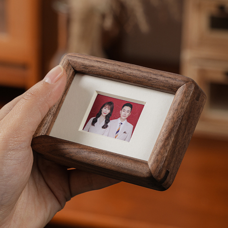 กรอบรูปแม่เหล็กติดตู้เย็น 3 '4 - Bamboo Photo Frame บทวิจารณ์และราคา