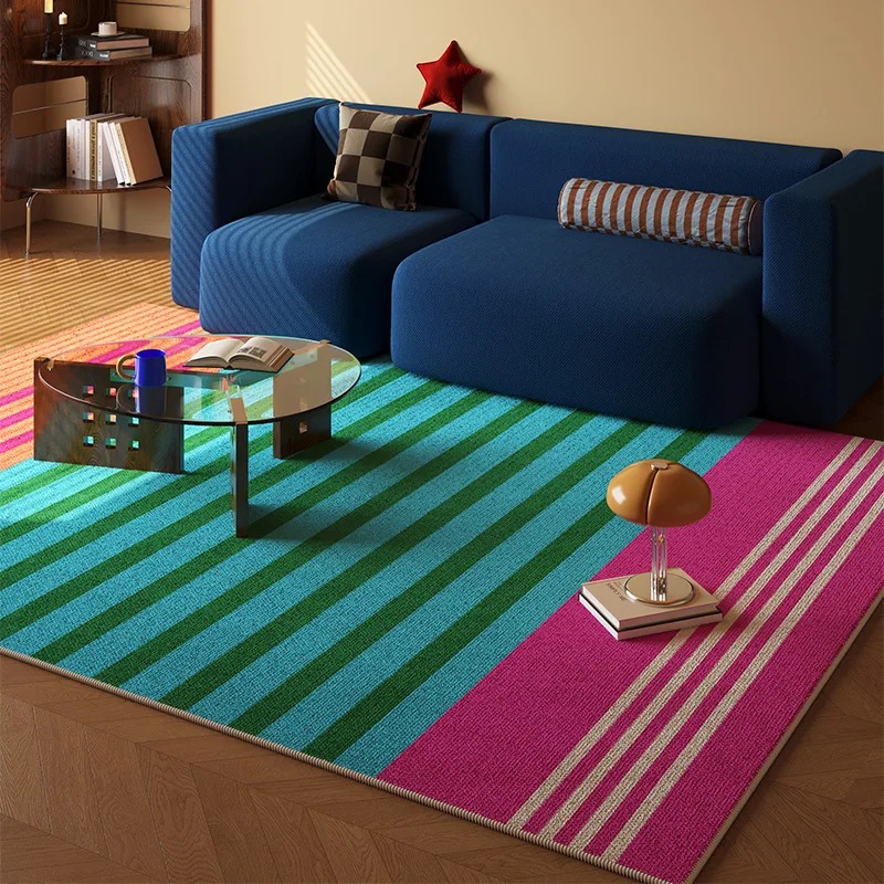 VIKAMA โดพามีนพรมลายสีกันลื่นล - Home Decor Dopamine บทวิจารณ์และราคา
