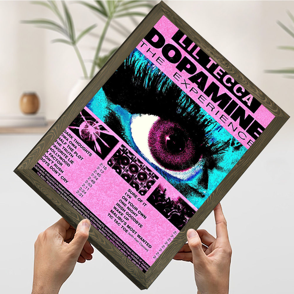 ลิล เตคก้า โดปามีน ปกอัลบั้ม ภ - Home Decor Dopamine บทวิจารณ์และราคา