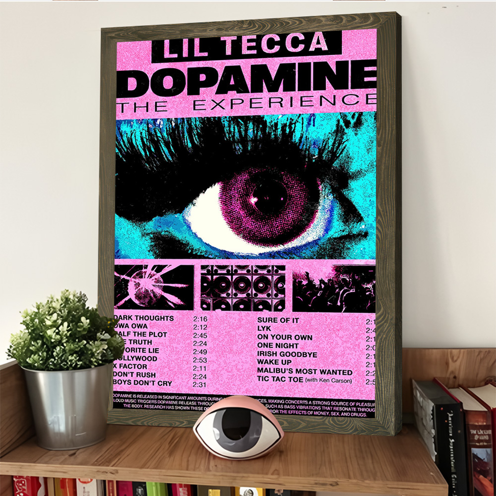 ลิล เตคก้า โดปามีน ปกอัลบั้ม ภ - Home Decor Dopamine บทวิจารณ์และราคา