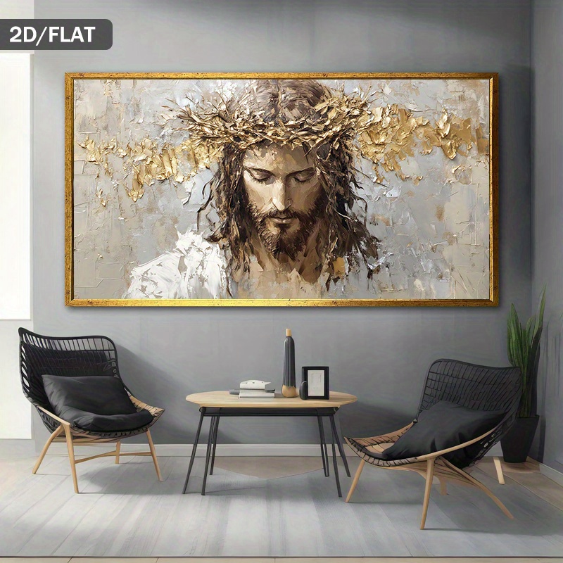 พระเยซูคริสต์มงกุฎดอกไม้หนามภา - Home Decor Jesus บทวิจารณ์และราคา