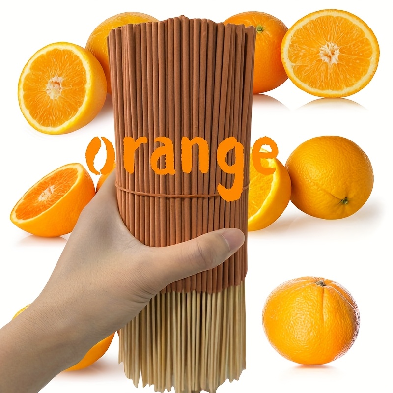 ธูปหอมกลิ่นส้มธรรมชาติคุณภาพสู - Scented Candle Set บทวิจารณ์และราคา