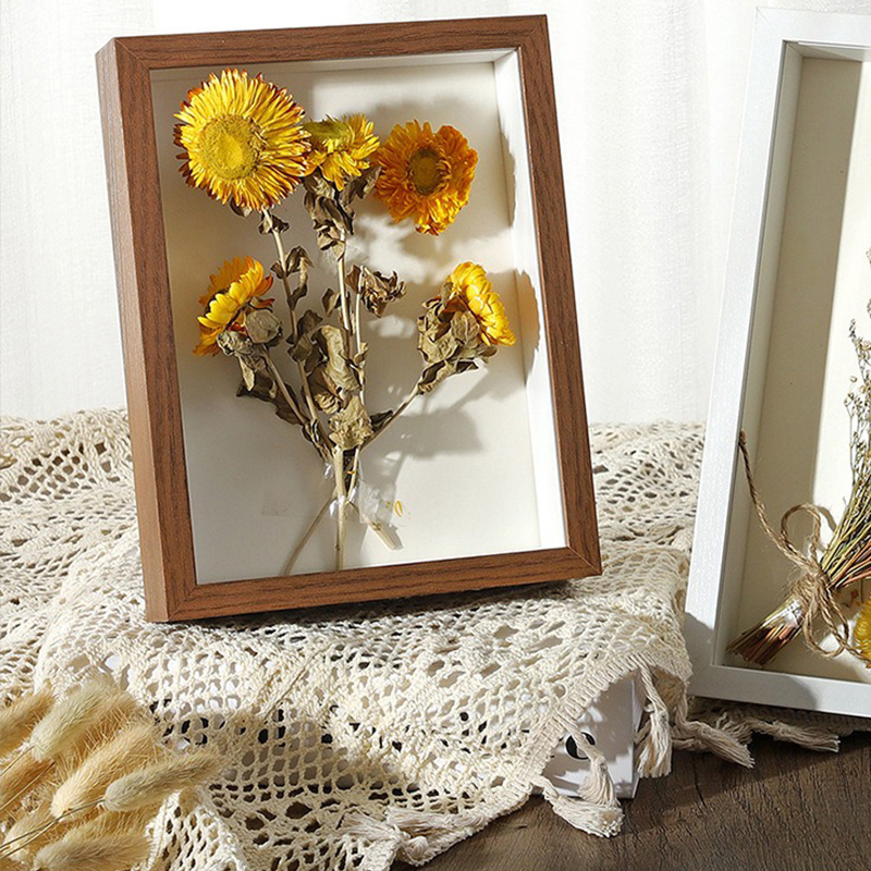 กรอบรูปไม้ 3 มิติ ความลึก 3 ซม - Bamboo Photo Frame บทวิจารณ์และราคา
