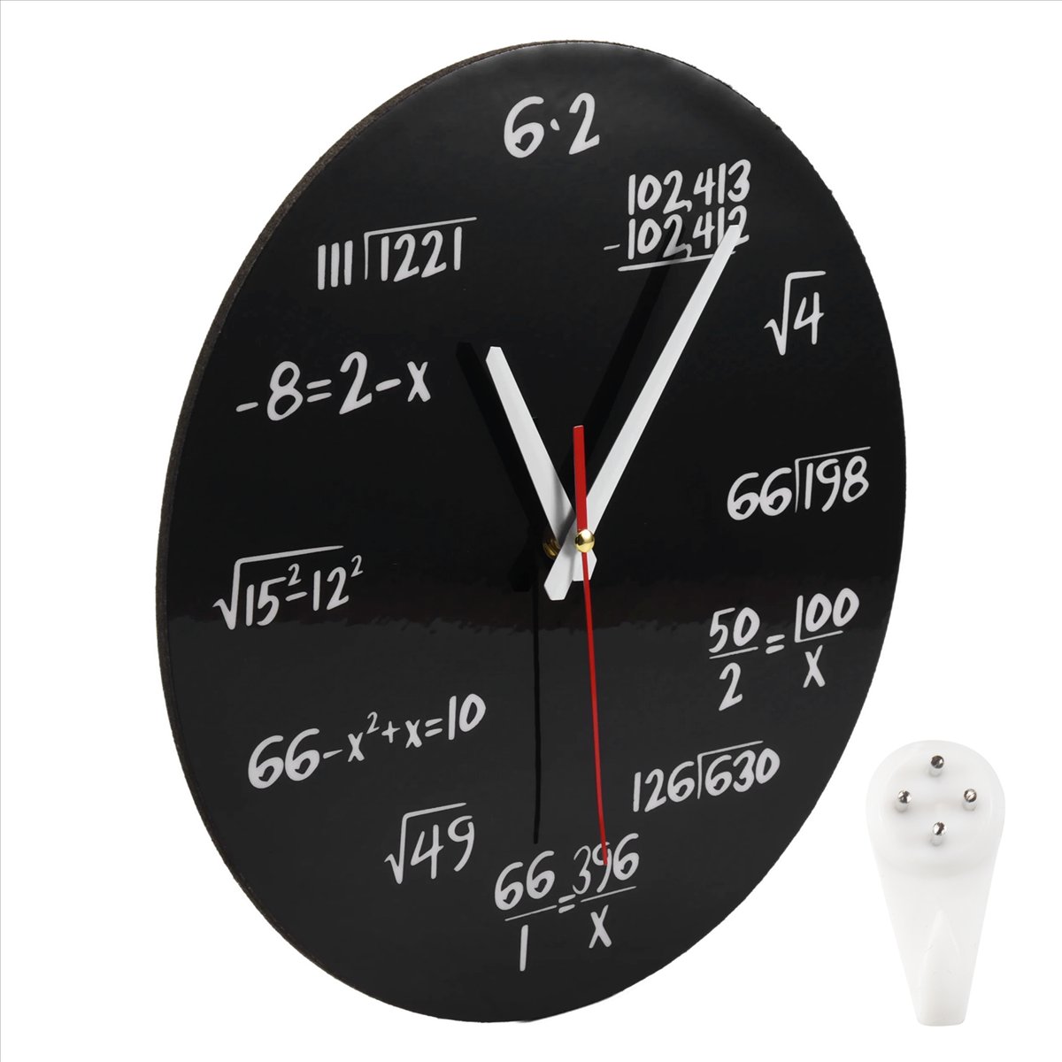 นาฬิกาแขวนผนังลายสูตรคณิตศาสตร - Home Decor Quiz Free บทวิจารณ์และราคา
