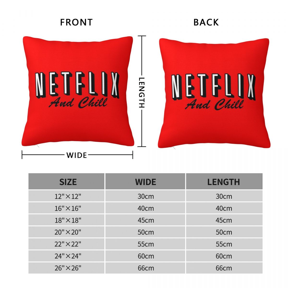 เน็ตฟลิกซ์ แอนด์ ชิล รีด สแควร - Home Decor Netflix บทวิจารณ์และราคา