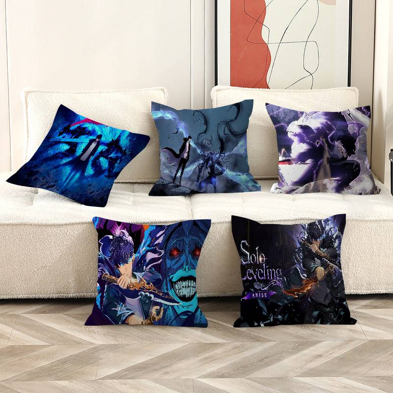 ปลอกหมอนลายอนิเมะโซโลเลเวลลิ่ง - Home Decor Solo บทวิจารณ์และราคา